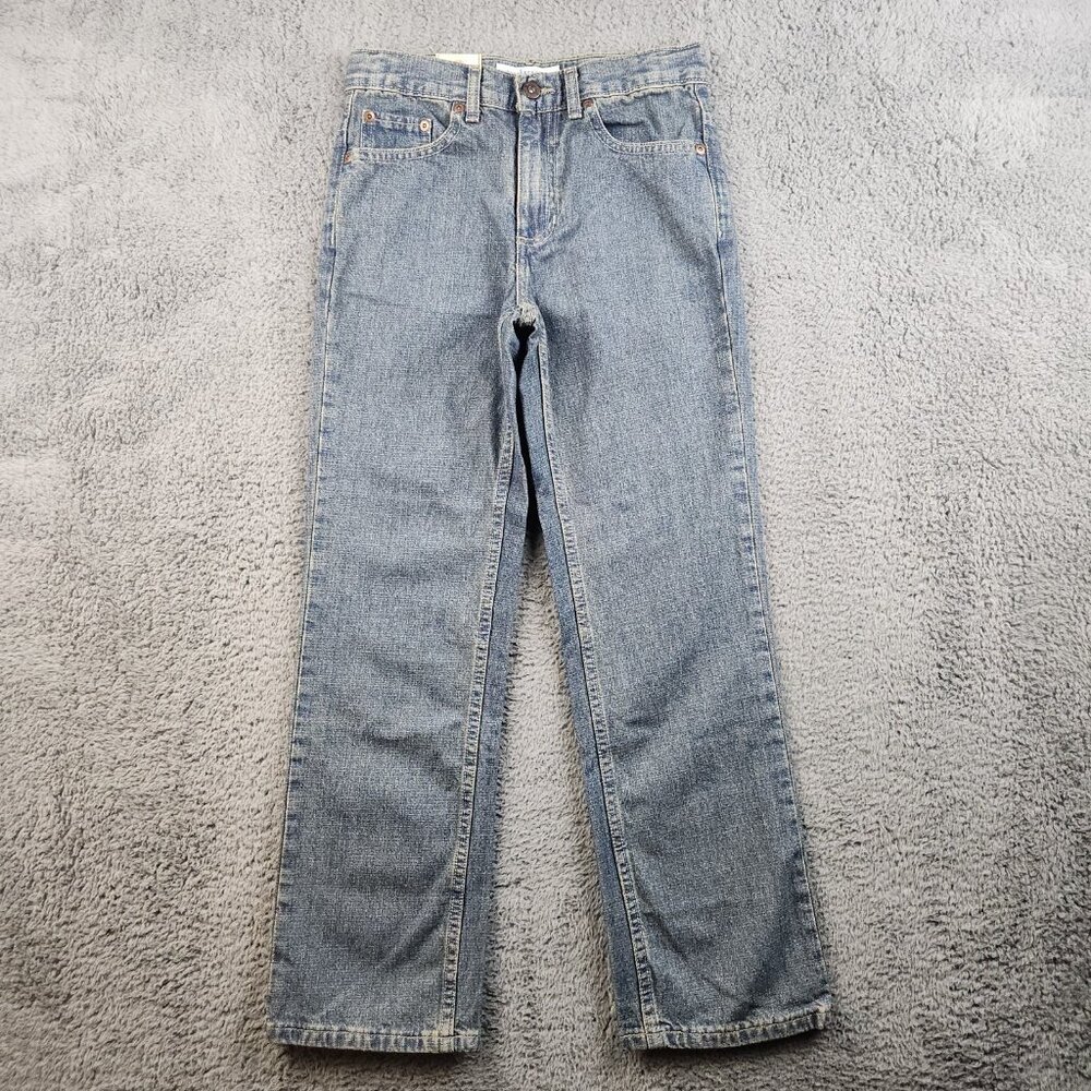 Urban Pipeline Boy's Size 12 Blue‎ Denim Relaxed Fit Straight Leg Workwear Jeans
